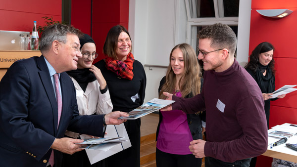 Übergabe der Urkunden des Deutschlandstipendiums an der Universität Potsdam am 12.11.2019